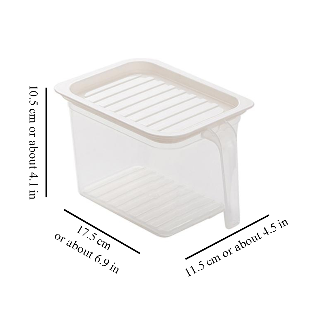 Voorraadbak voor in de voorraadkast (set van 6)