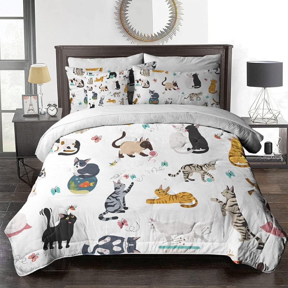 Katten Dekbedovertrekset