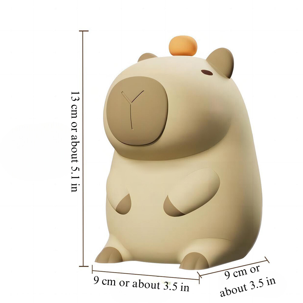 Capybara Knijpbare Gloeilamp