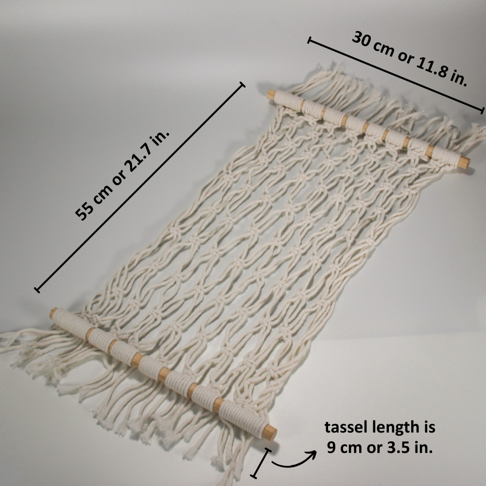 Macramé Fruithangmat