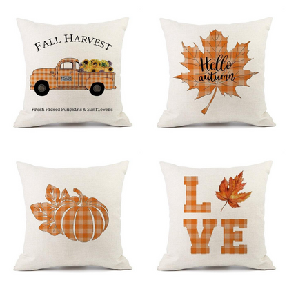 Plaid Kussenhoezen voor de Herfst