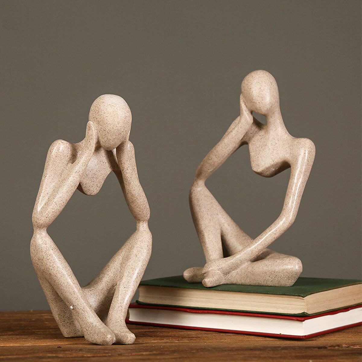 Abstracte Denker Bureau Decoratie