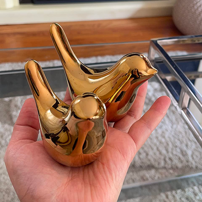 Gouden Vogelbeeld