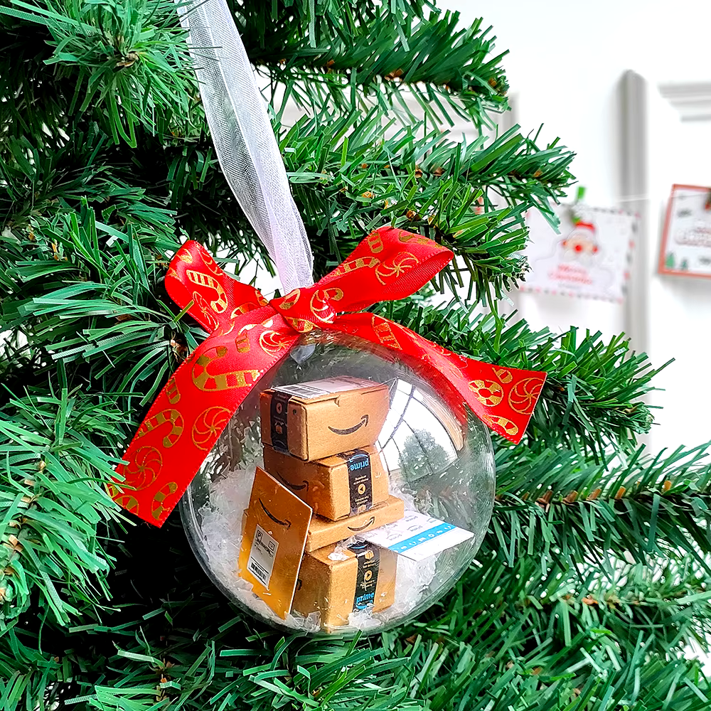 Kerstbal Cadeau Ornament