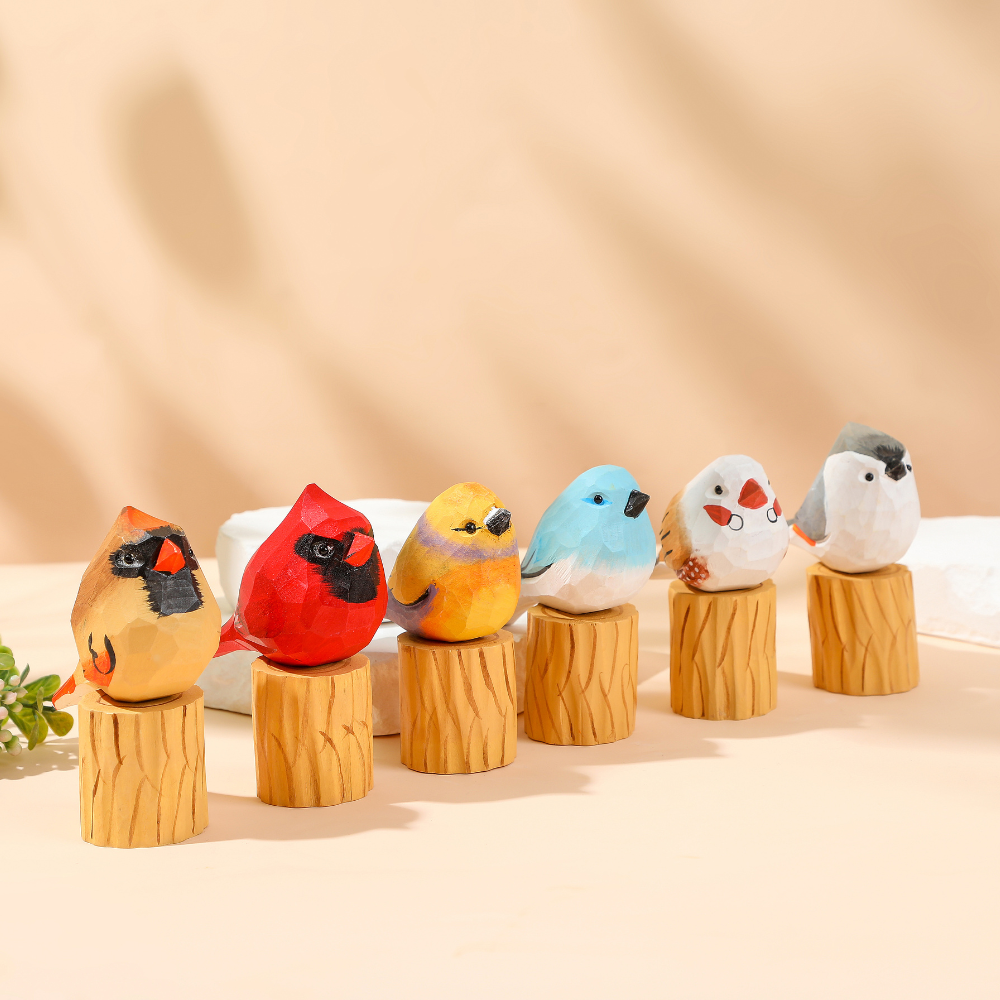 Miniatuur Vogelfiguurtjes