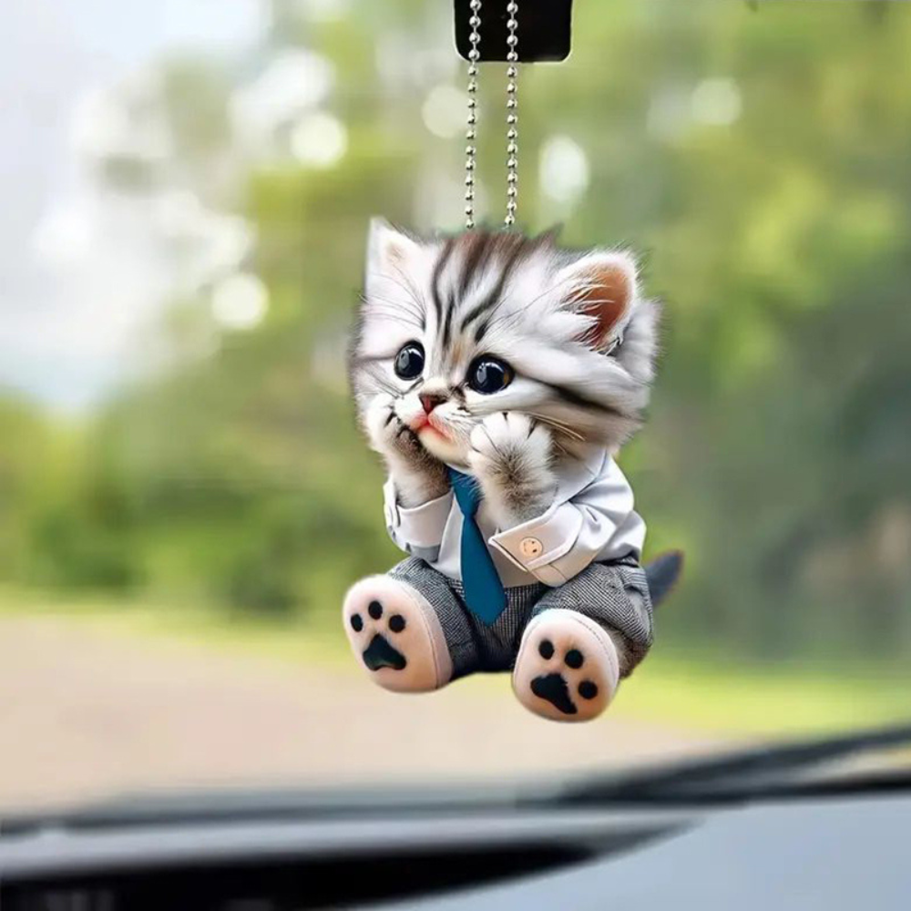 Hangende Katten Ornament