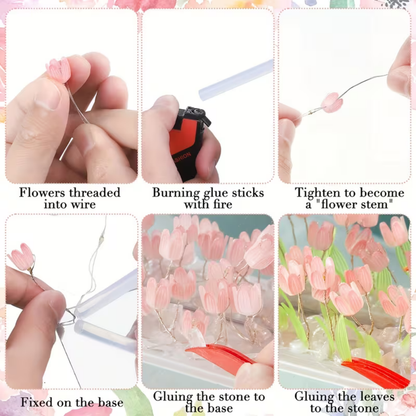 TulipsGlow™ | Bloesemlamp Box