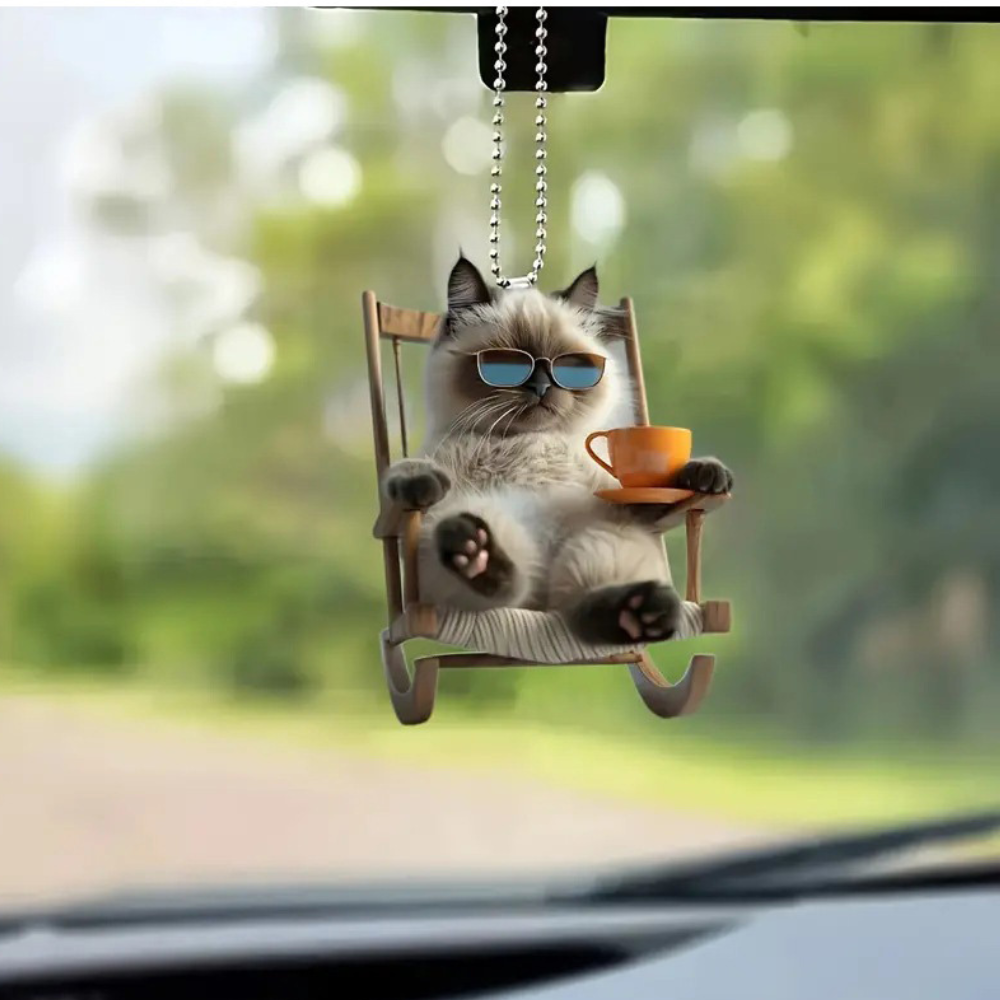 Hangende Katten Ornament