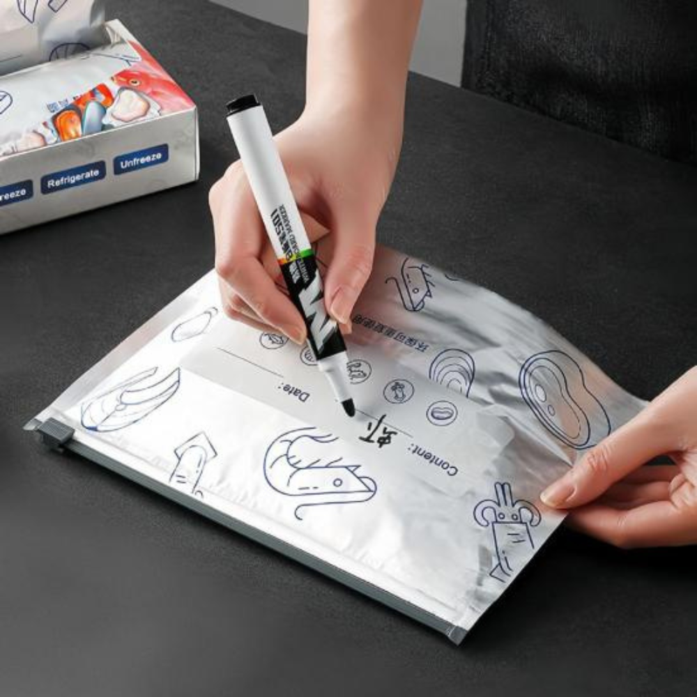 FreshKeeper™ | Aluminium Herbruikbare Zakjes (10 stuks)