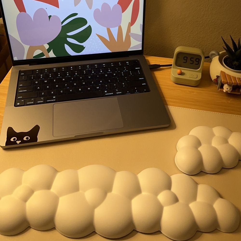 Cloud Cushion Handsteun (Toetsenbord + Muis)