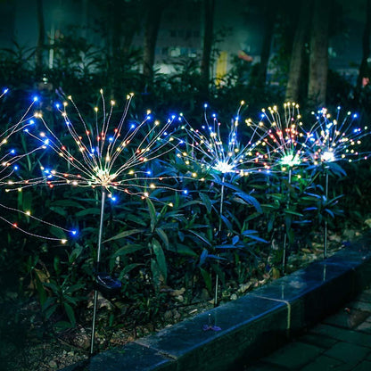 Waterdichte Solar Vuurwerklamp