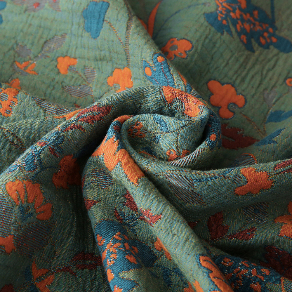 Retro bloemenquilt