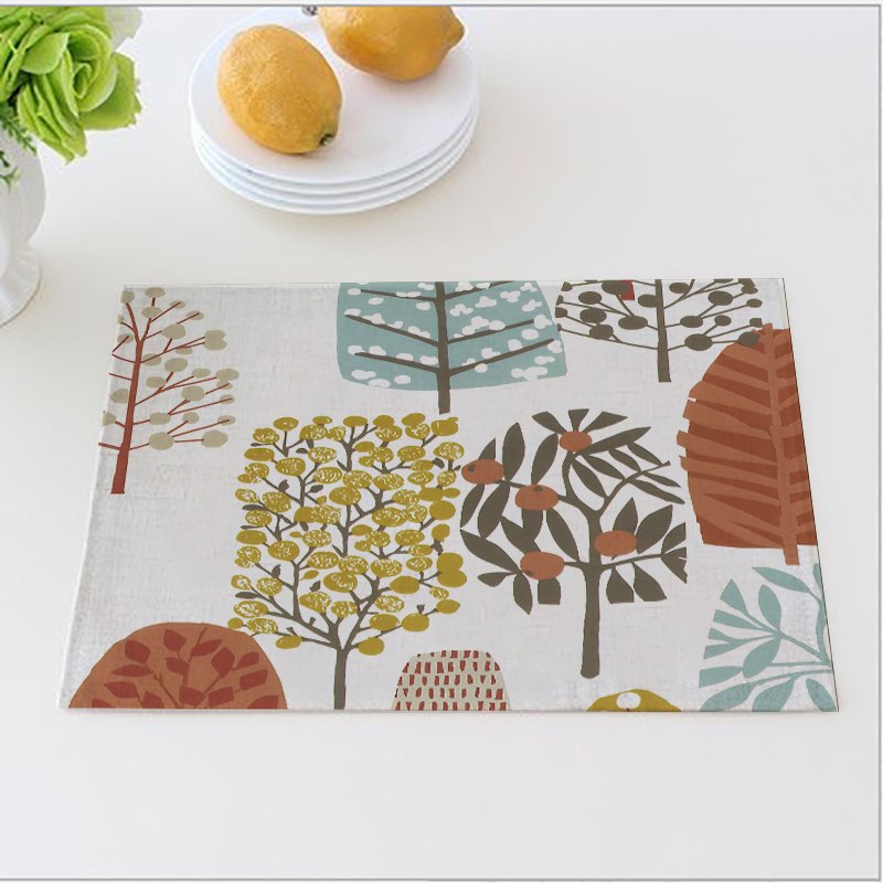 Placemats Zonsondergangdiner