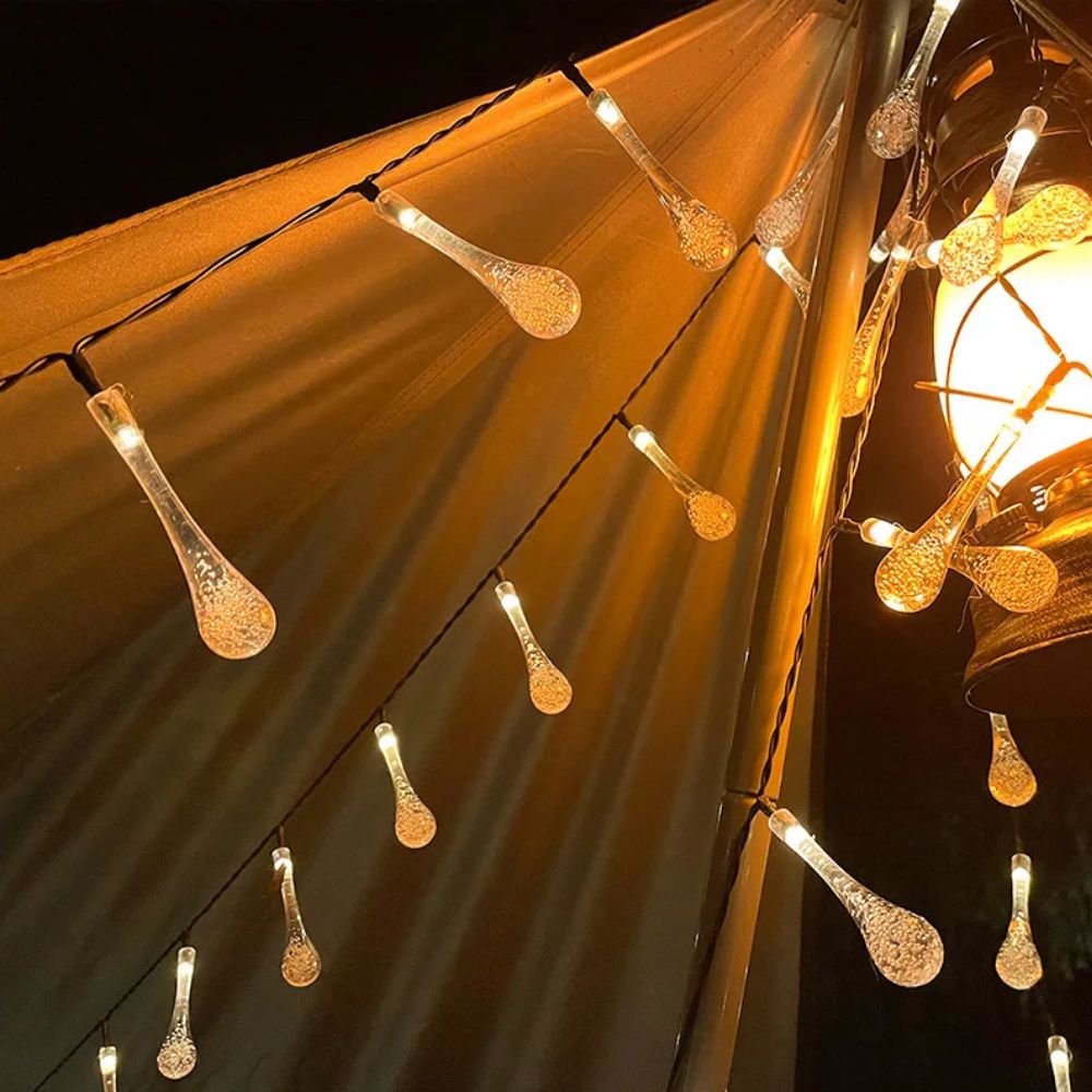 Solar Waterdruppel Lichtjes