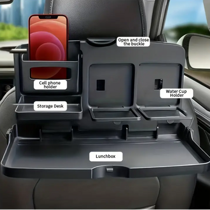 Tafel voor op de achterbank van de auto