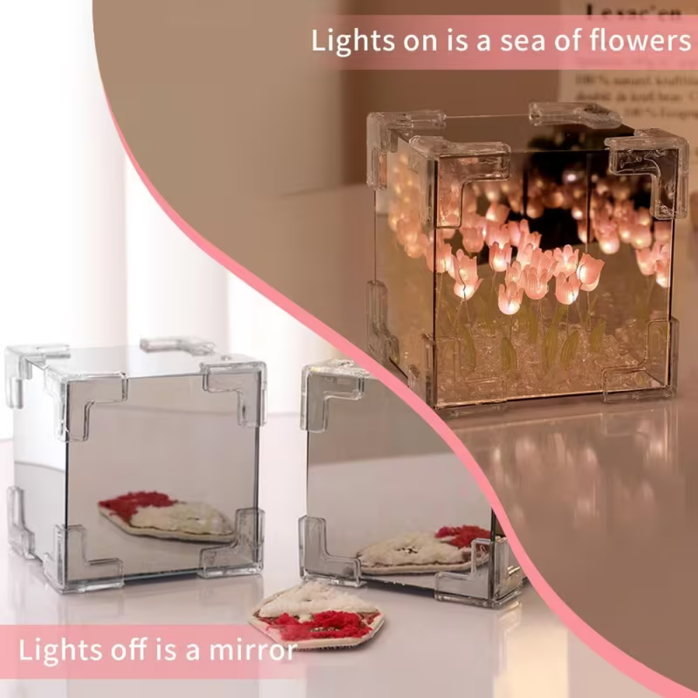 TulipsGlow™ | Bloesemlamp Box