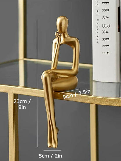 Gouden Abstracte Beeldjes