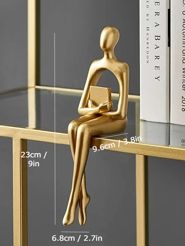 Gouden Abstracte Beeldjes