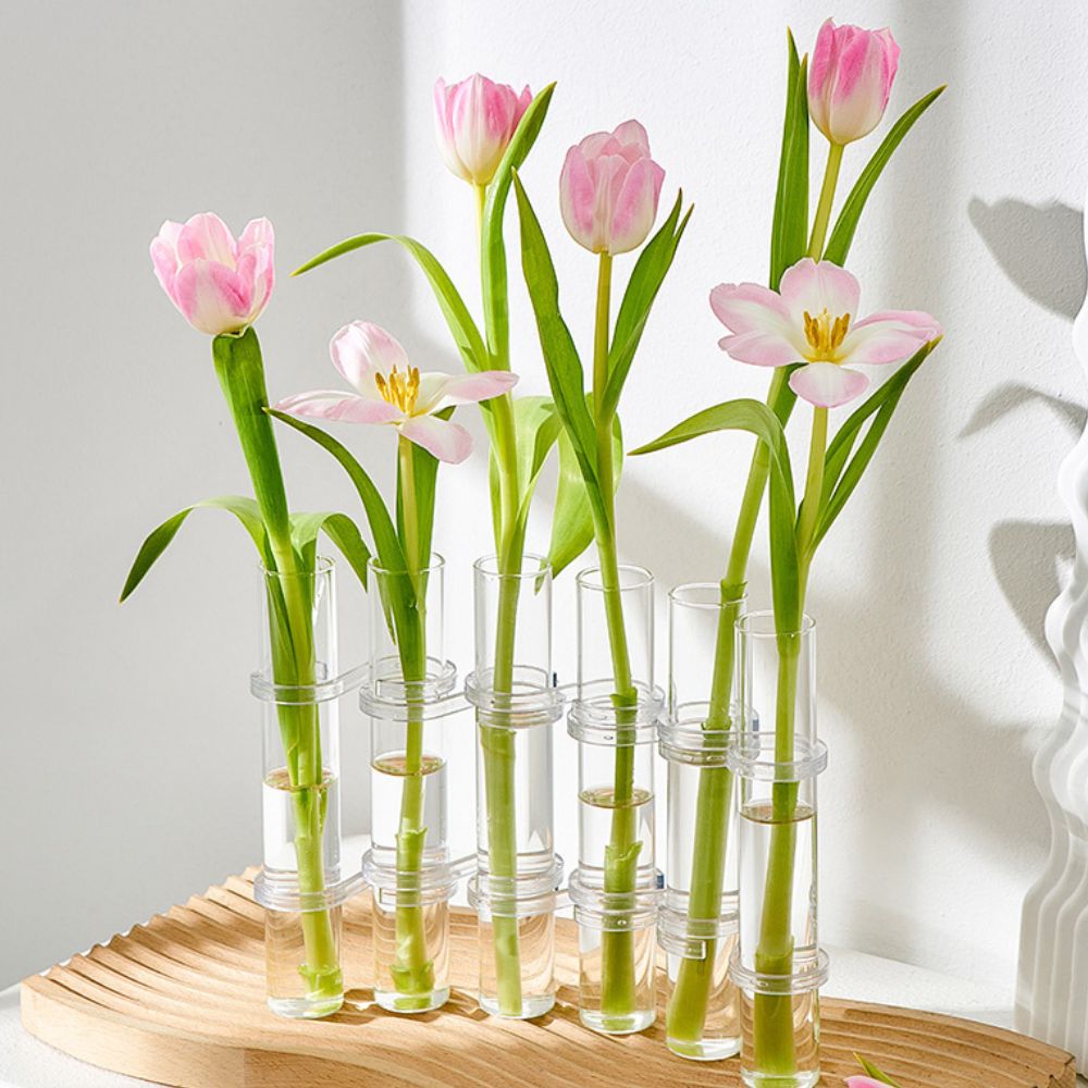 Scharnierende bloemenvaas