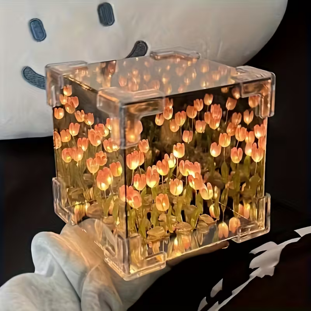 TulipsGlow™ | Bloesemlamp Box