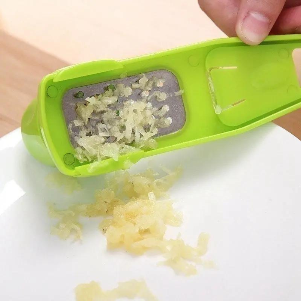 Multifunctionele knoflookpers