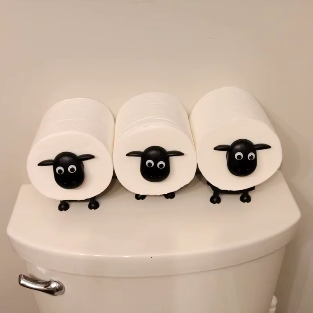 Zwarte Schaap Tissuehouder