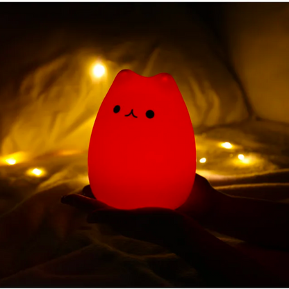 Nachtlampje in de vorm van een kat