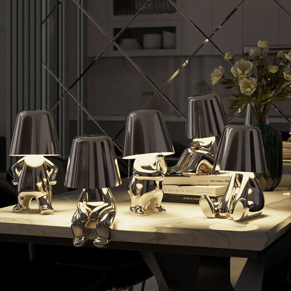 Vijf gebroeders draadloze LED-lampen