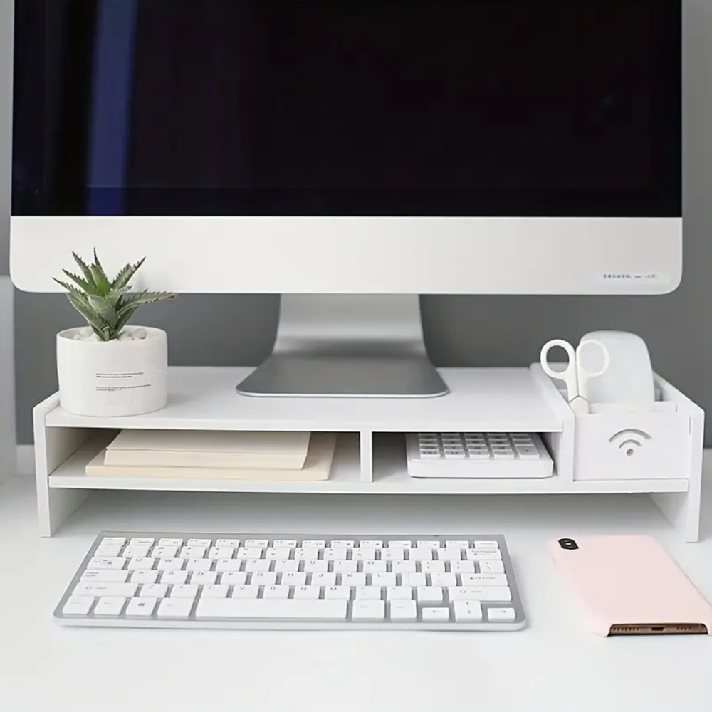Monitorstandaard Bureau Organizer