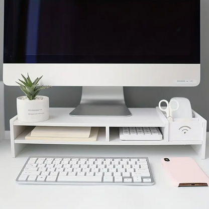 Monitorstandaard Bureau Organizer