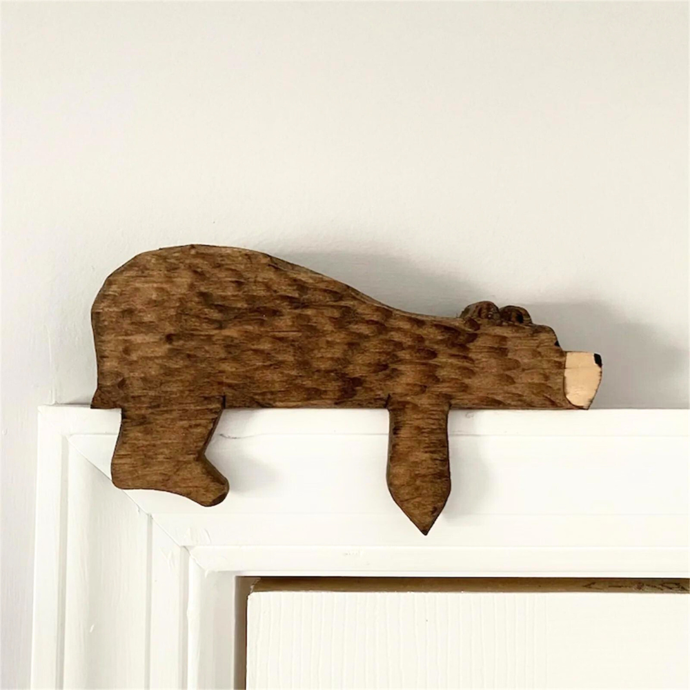 Houten Beren Deuropvuller
