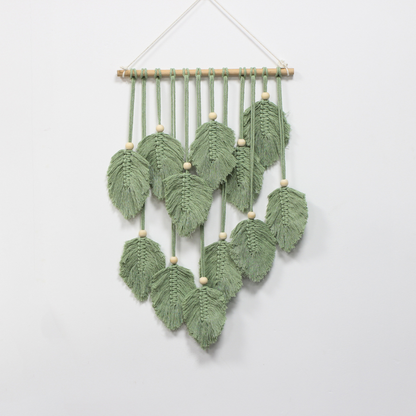 Bladeren Macramé Decoratie