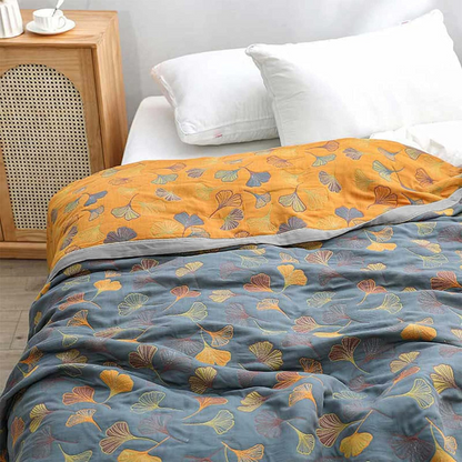 Ginkgoblad Quilt