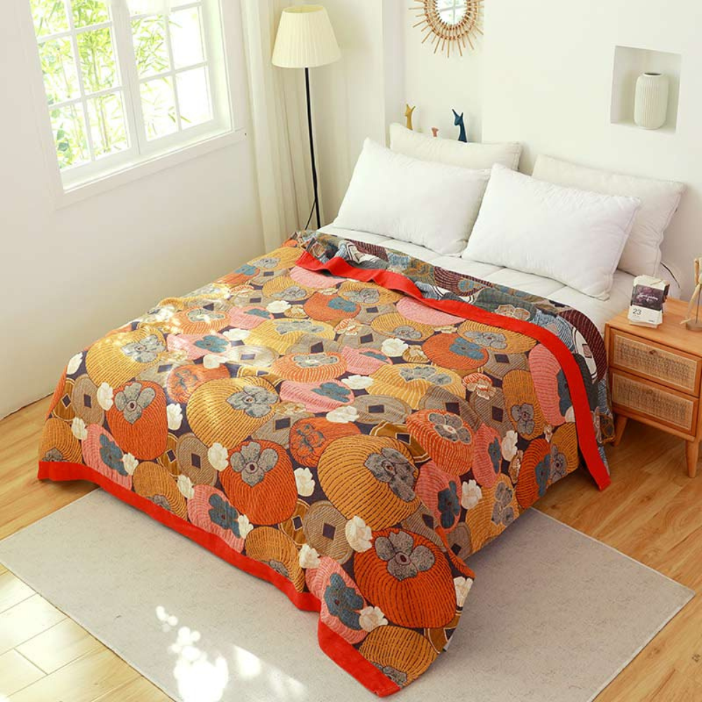 Kleurrijke Kaki Quilt
