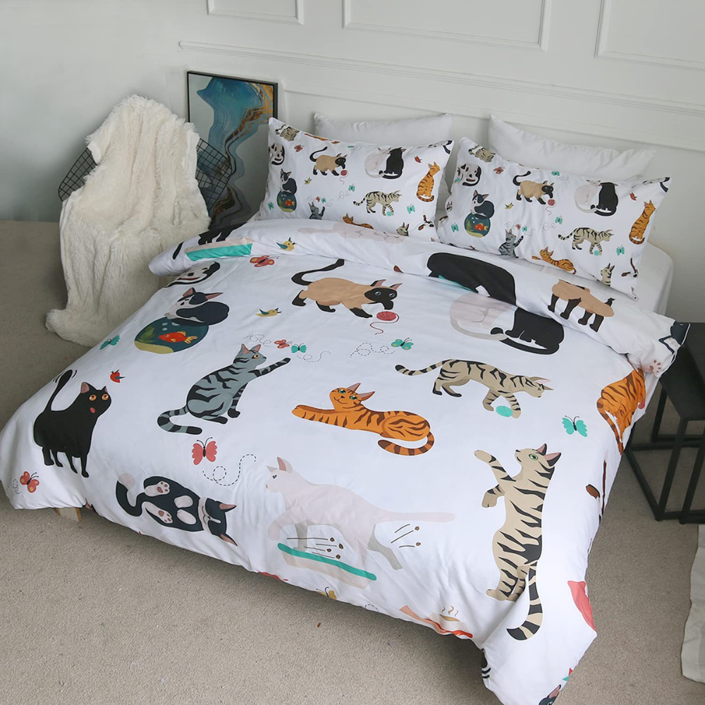 Katten Dekbedovertrekset