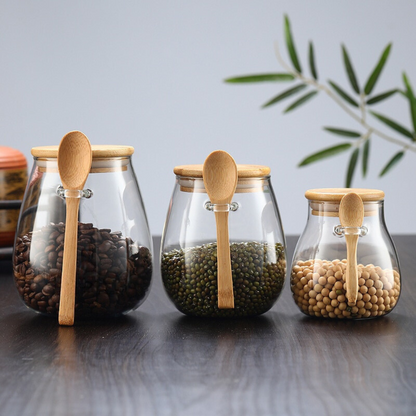 Houten Bamboe Pot