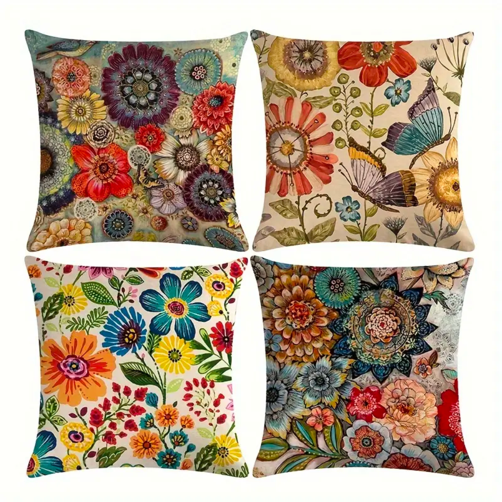 Mexicaanse Bloemen Kussenhoezen