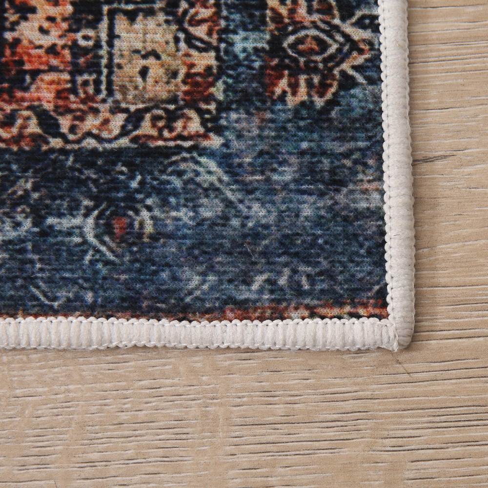 Vloerkleed in vintage stijl