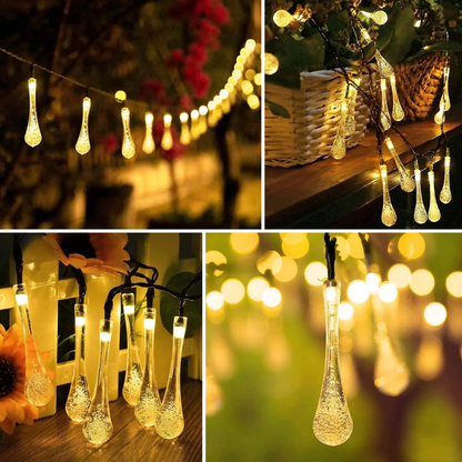 Solar Waterdruppel Lichtjes