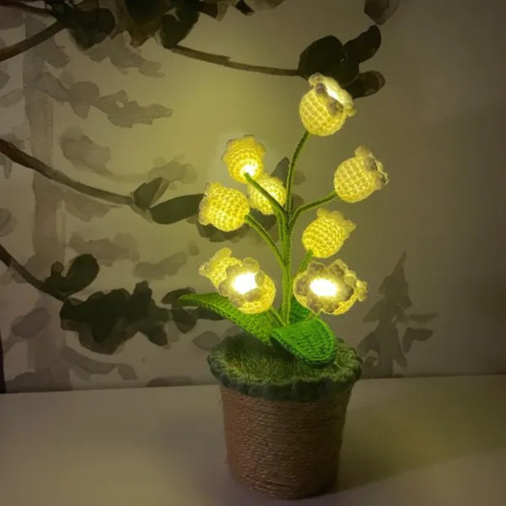 Lily Glow Gehaakte Lamp