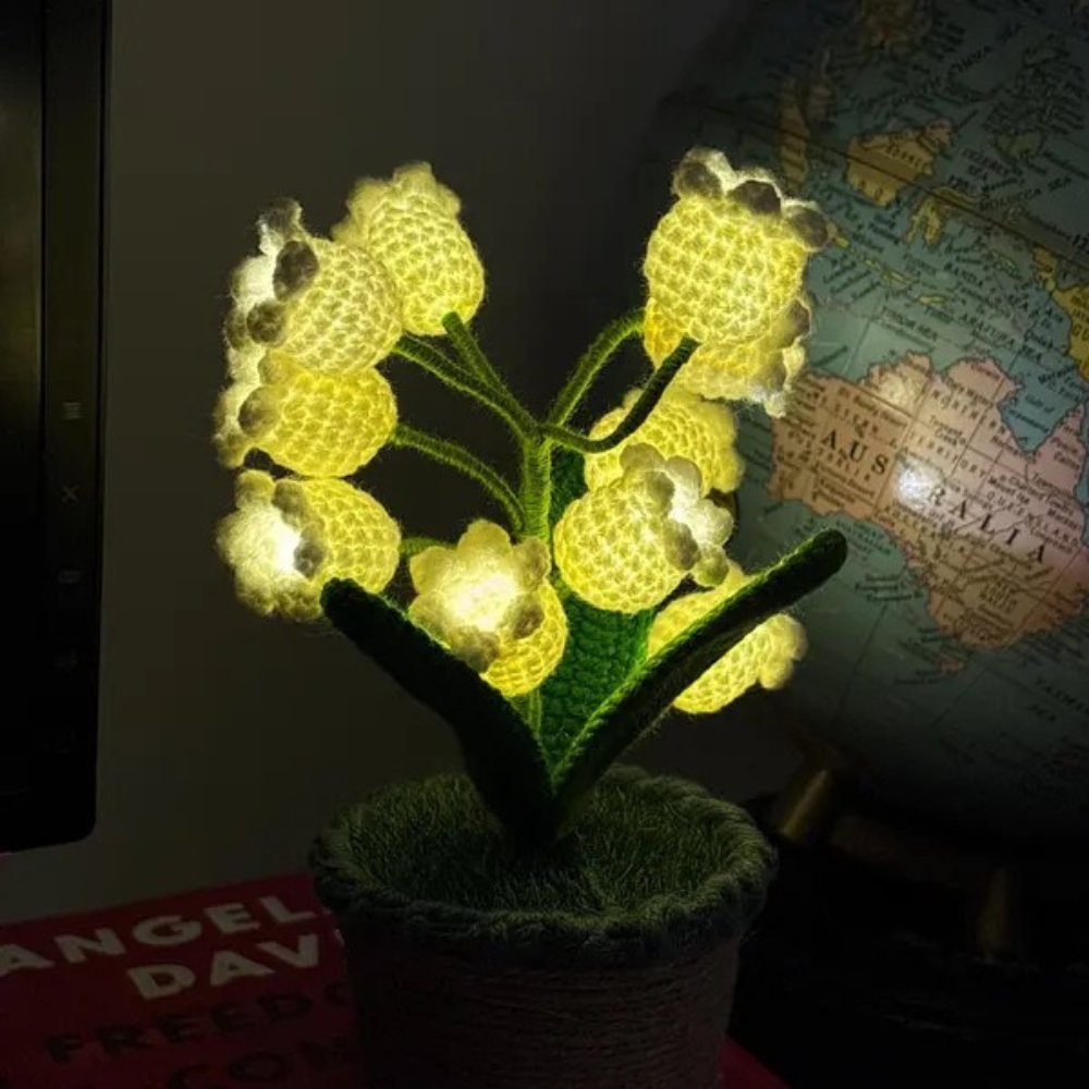Lily Glow Gehaakte Lamp