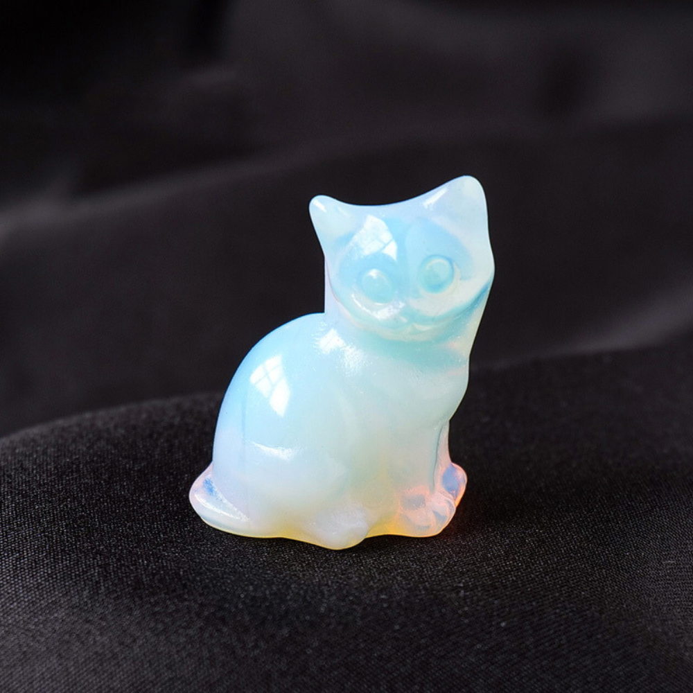 Kristallen Kitten Beeldje