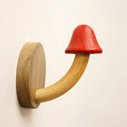 Creatieve Houten Paddenstoelhaak