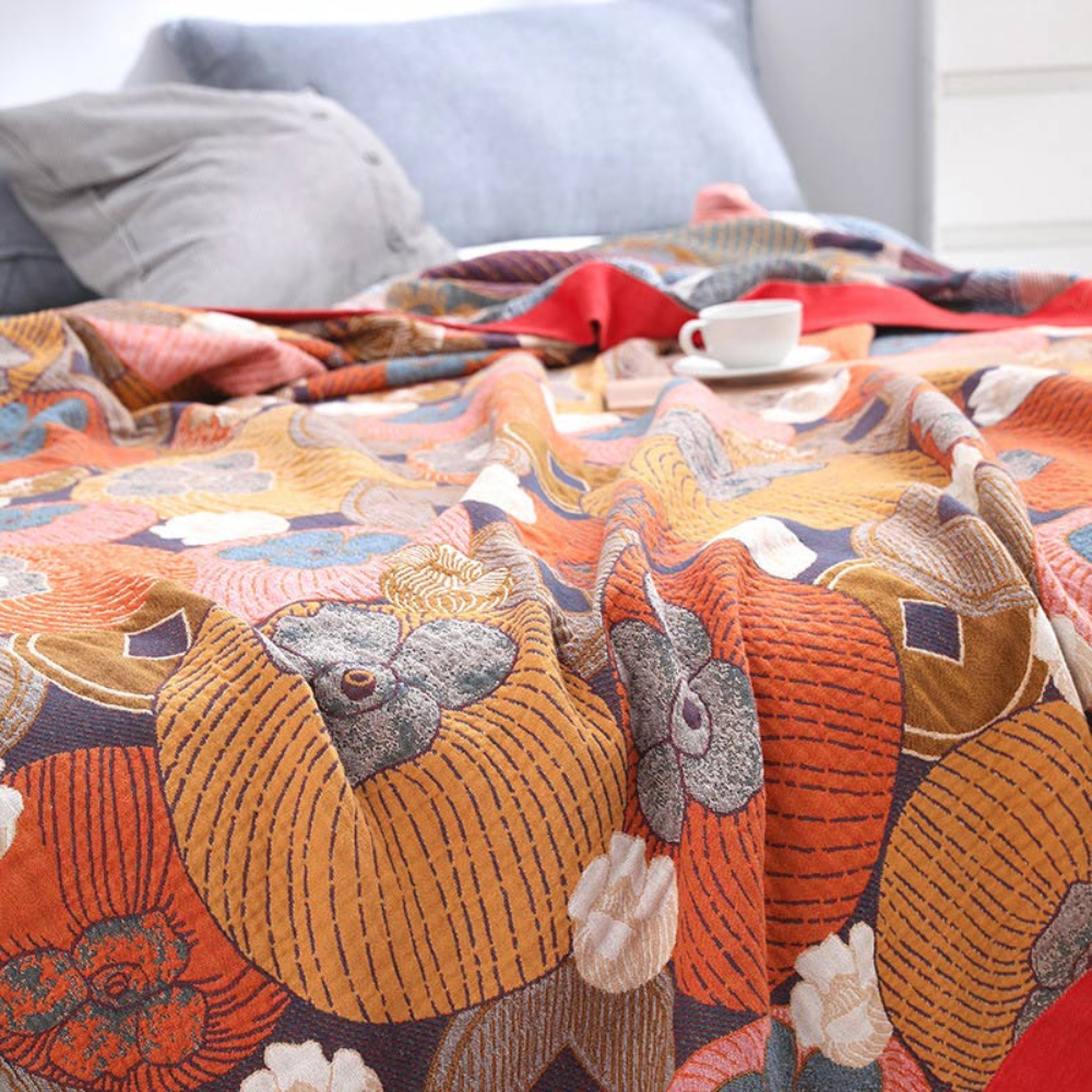 Kleurrijke Kaki Quilt