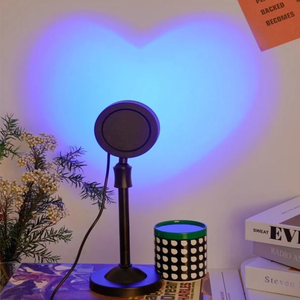 Hart Gloed Zonsondergang Lamp