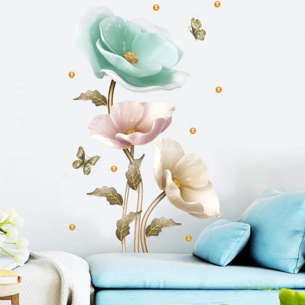 Bloem Muurstickers