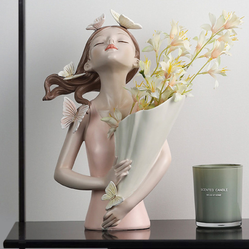 Mooie Meisjes Bloemenvaas