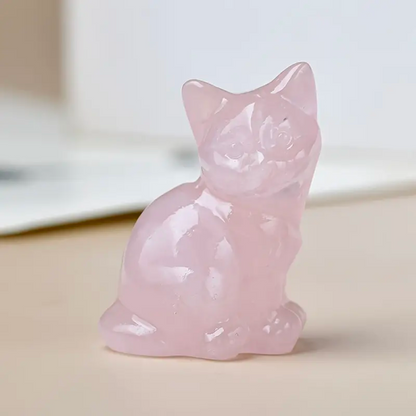 Kristallen Kitten Beeldje