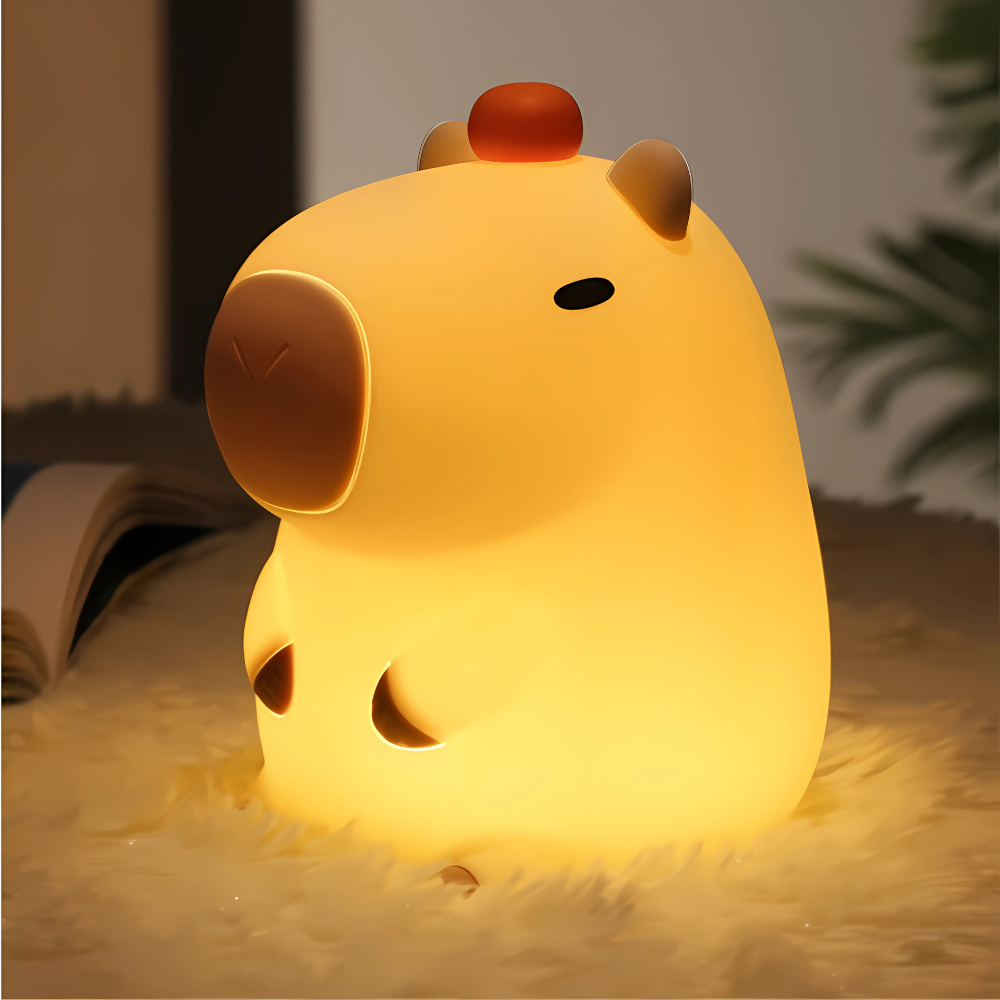 Capybara Knijpbare Gloeilamp