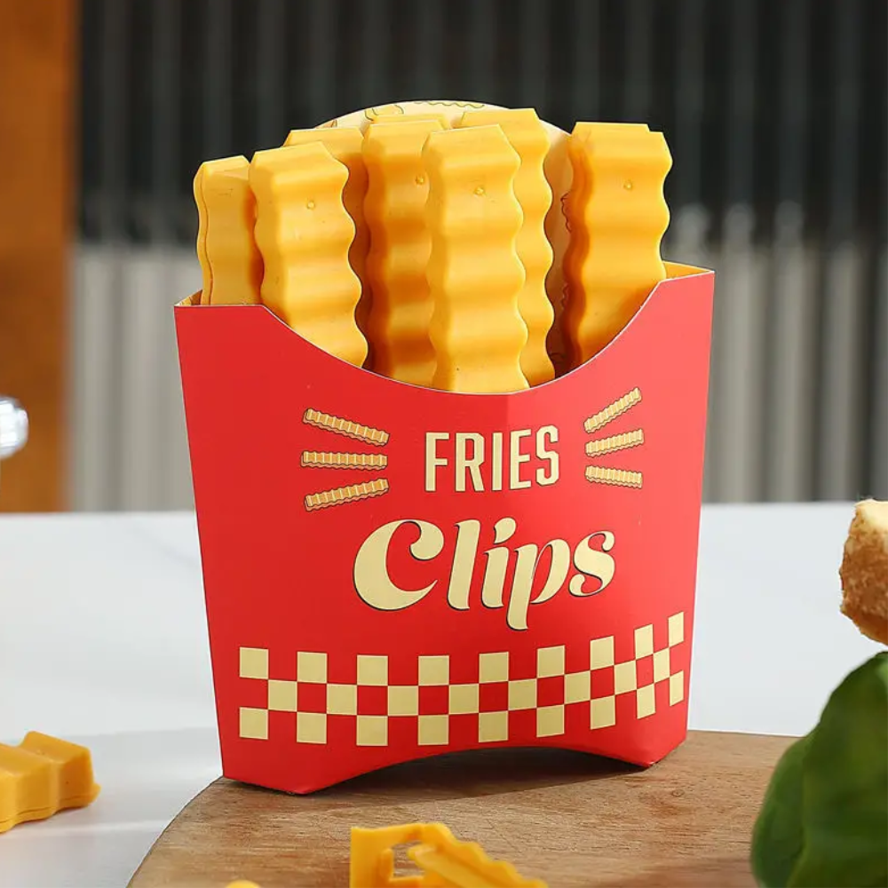 Franse frietjes sluitclip (12 stuks)